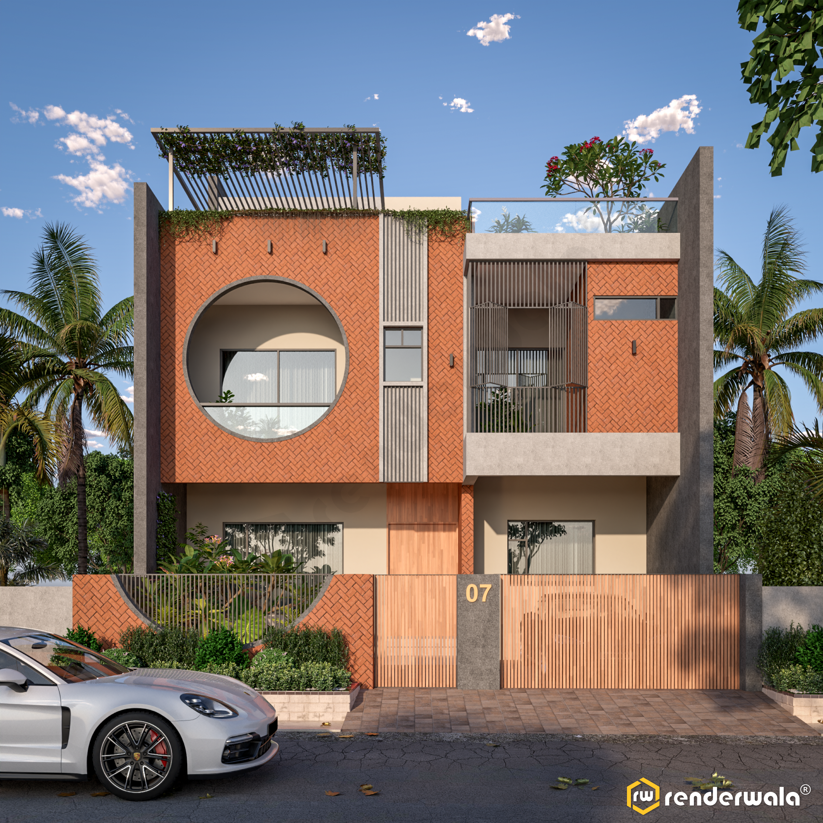 Modern Villa 3 Modern House Modern House Villa007 01