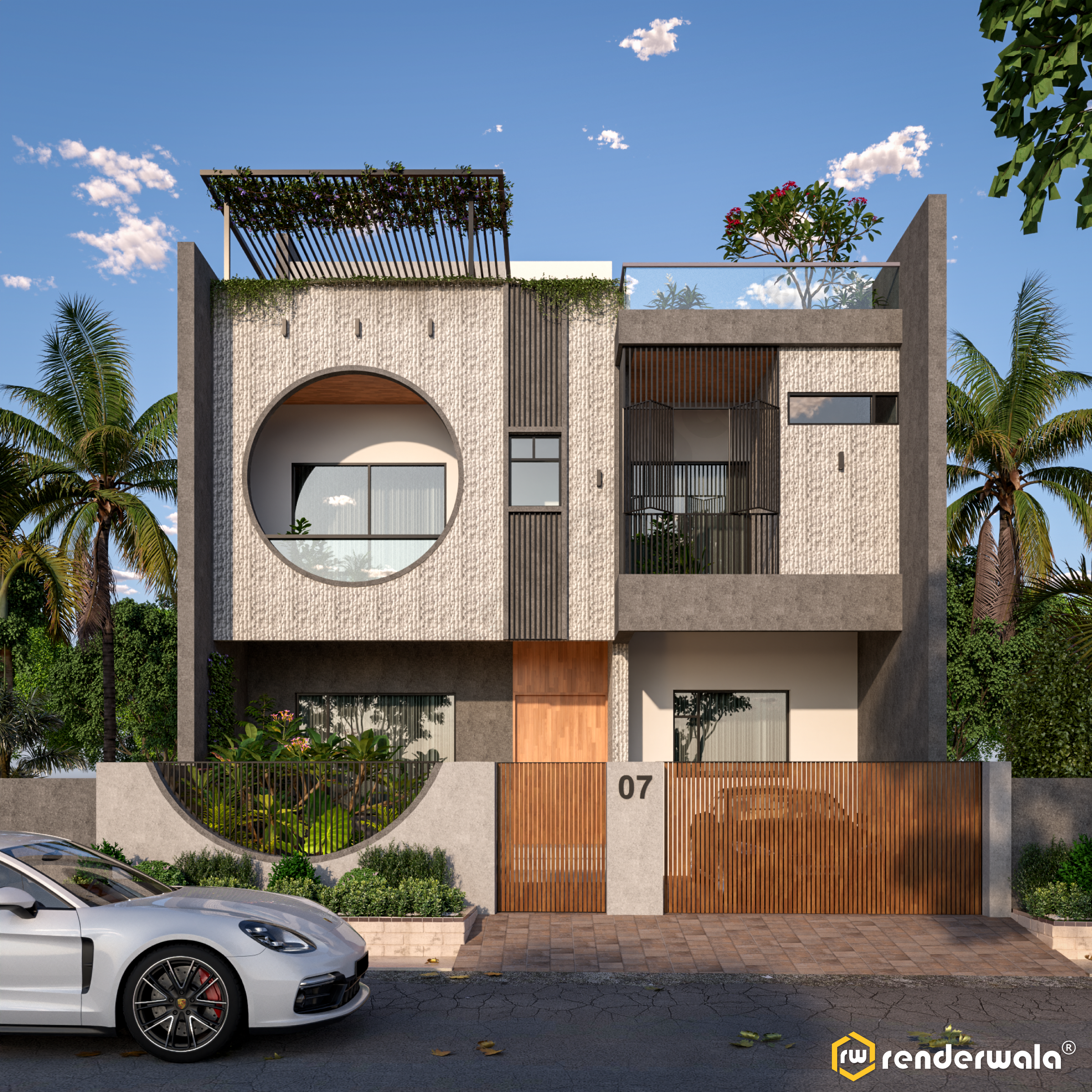 Modern Villa 2 Modern House Modern House Villa007 02