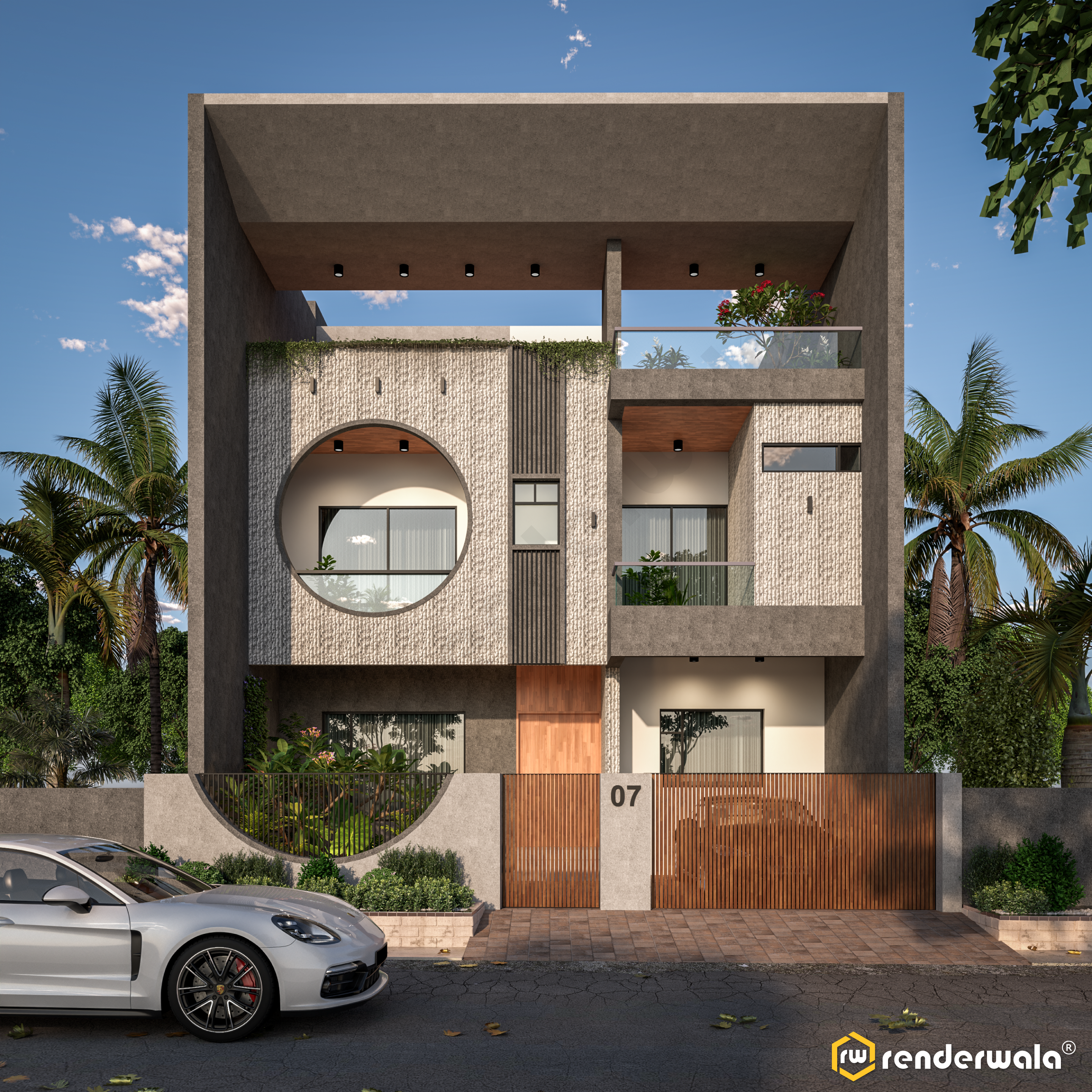 Modern House Modern House Villa007 03